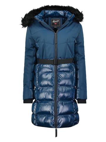 Geographical Norway Wintermantel "Dorifore" in Dunkelblau