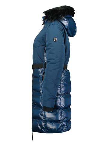 Geographical Norway Wintermantel "Dorifore" in Dunkelblau