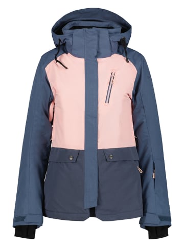 Icepeak Ski-/snowboardjas "Campti" donkerblauw/roze