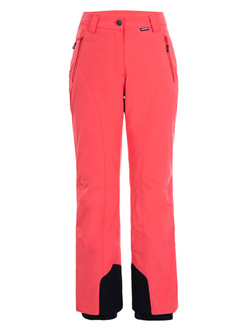 Icepeak Spodnie narciarskie "Freyung" w kolorze czerwonym