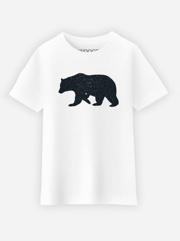 WOOOP Shirt "Bear" in Weiß
