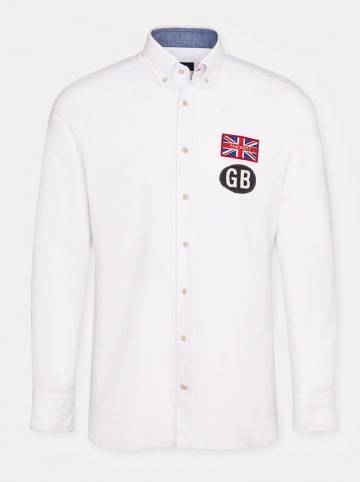 Hackett London Koszula "Camisa" w kolorze białym