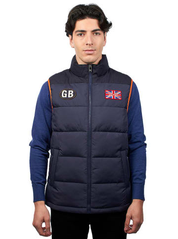 Hackett London Steppweste "Chaleco" in Dunkelblau