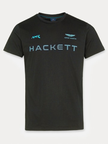 Hackett London Koszulka "Camiseta" w kolorze czarnym