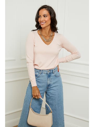 Soft Cashmere Sweter w kolorze jasnoróżowym
