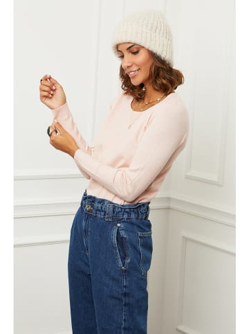 Soft Cashmere Sweter w kolorze jasnoróżowym