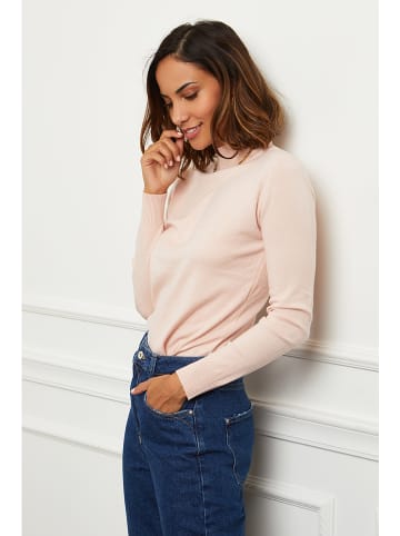 Soft Cashmere Pullover in Rosa