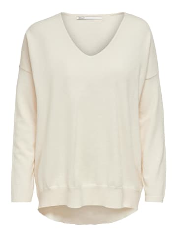 ONLY Pullover "Lely" in Creme