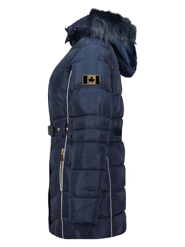 ANAPURNA Płaszcz zimowy "Beckana" w kolorze granatowym