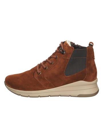 Ara Shoes Leder-Boots in Braun