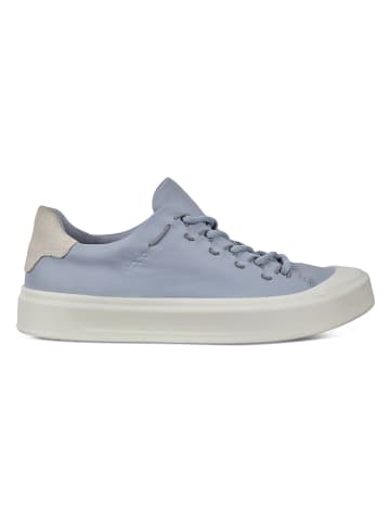 Ecco Leren sneakers "Flexure T-Cap" lichtblauw