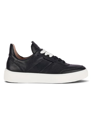 Ecco Leren sneakers "Street Tray" zwart