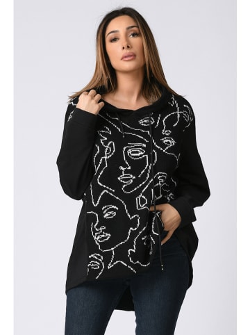 Plus Size Company Sweatshirt zwart