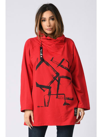 Plus Size Company Sweatshirt rood