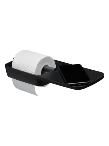 Tiger Toiletrolhouder "Tess" zwart - (B)32,1 x (H)4,8 x (D)14,5 cm