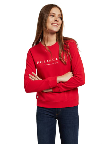 Polo Club Bluza w kolorze czerwonym
