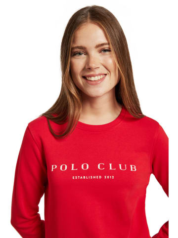 Polo Club Bluza w kolorze czerwonym