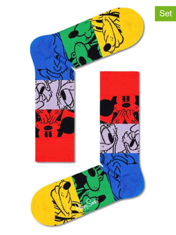 Happy Socks 2er-Set: Socken "Colorful Friends" in Bunt