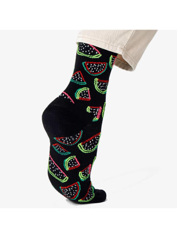 Happy Socks Skarpety (2 pary) w kolorze czarnym