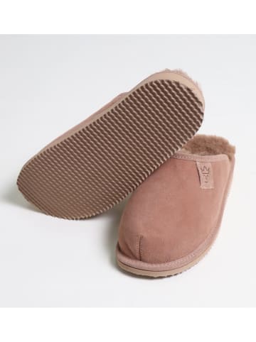 Kaiser Naturfellprodukte H&L Pantoffels met lamsvacht "Emma" lichtbruin