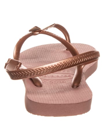 Havaianas Sandały w kolorze jasnobrązowym