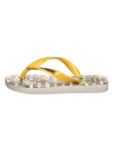 Havaianas Zehentrenner in Gelb/ Schwarz