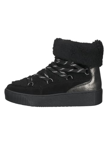 MUSTANG SHOES Leren boots zwart