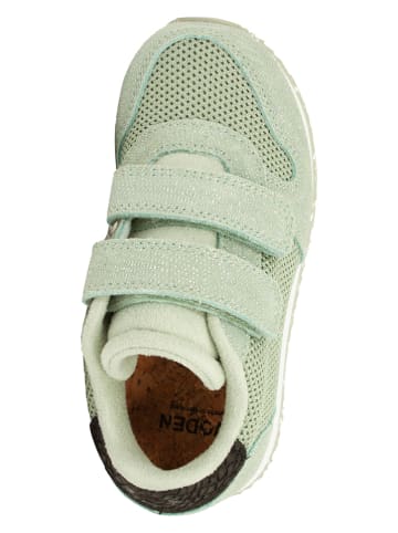WODEN Sneakersy "Sandra Pearl II" w kolorze zielonym