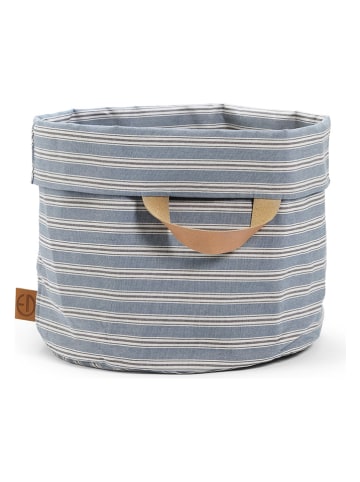 Elodie Details Aufbewahrungskorb "StoreMyStuff" in Grau/ Beige - (H)35 cm - Ø 45 cm