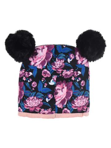 Disney Minnie Mouse 3tlg. Winteraccessoires-Set "Minnie Mouse" in Lila/ Rosa/ Schwarz