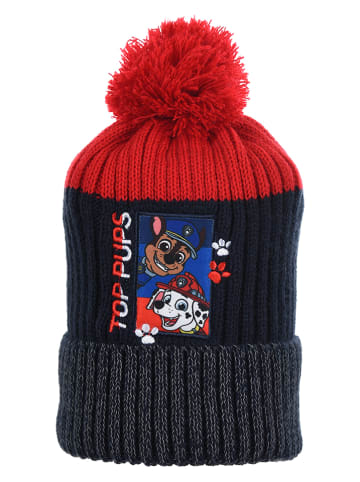 Paw Patrol Mütze "Paw Patrol" in Schwarz/ Rot