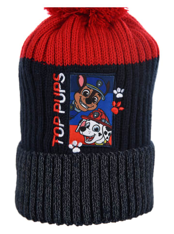 Paw Patrol Mütze "Paw Patrol" in Schwarz/ Rot