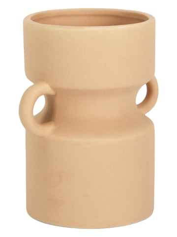 Ethnical Life Vase "Anse" in Nude - (H)15,5 x Ø 14,5 cm
