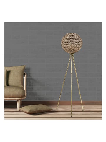 Opviq Lampa stojąca w kolorze jasnobrązowym - wys. 138 cm
