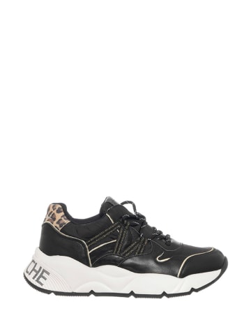 Voile Blanche Sneakersy w kolorze czarno-białym ze wzorem