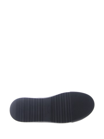 Voile Blanche Skórzane sneakersy w kolorze granatowo-czarnym