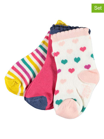 lamino 3-delige set: sokken meerkleurig