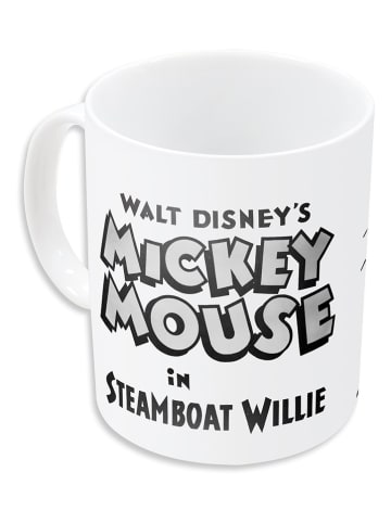 Disney Mickey Mouse Kop "Mickey Mouse Start up" wit/zwart - 325 ml