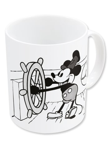 Disney Mickey Mouse Kop "Mickey Mouse Start up" wit/zwart - 325 ml