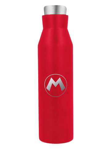 Super Mario Roestvrijstalen drinkfles "Super Mario" rood - 580 ml
