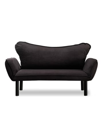 Scandinavia Concept Sofa "Chatto" w kolorze czarnym - 140 x 70 x 65 cm