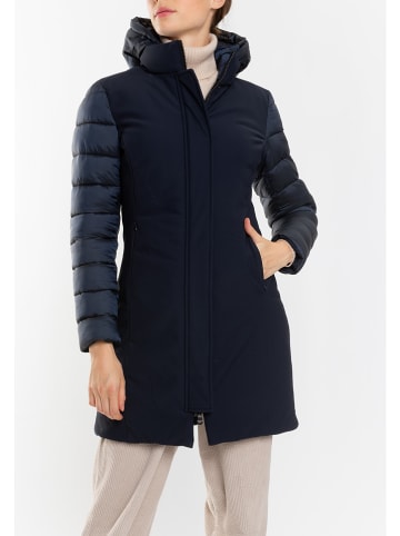 WHITE GOOSE Parka "Agathe" w kolorze granatowym