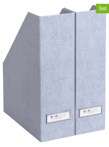 BigsoBox 2-delige set: documentverzamelaars "Viola" lichtblauw