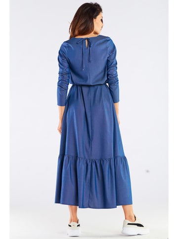 Awama Jurk blauw