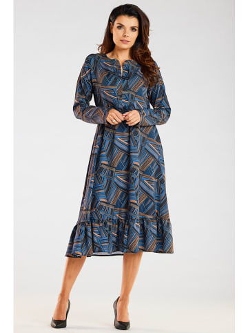 Awama Sukienka w kolorze granatowym
