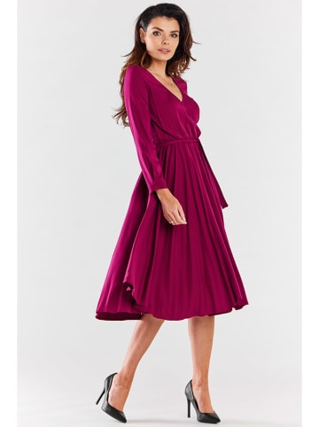 Awama Kleid in Bordeaux