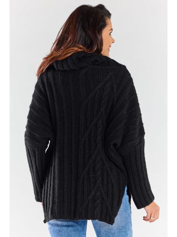 Awama Sweter w kolorze czarnym