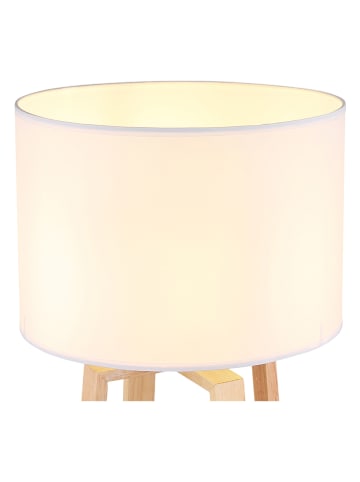 Globo lighting Lampa stołowa "Moritz" w kolorze białym - wys. 45 cm