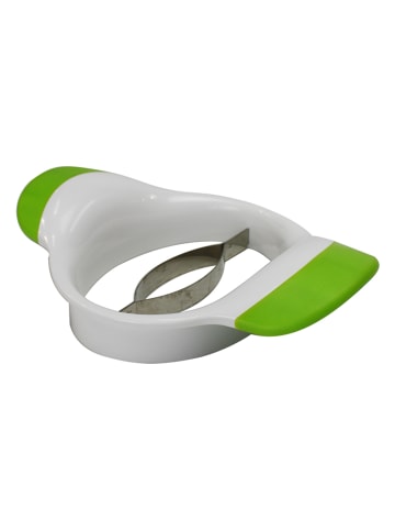 Ard'time Mangoschneider in Weiß/ Grün - (B)16 x (H)4 x (T)13,5 cm