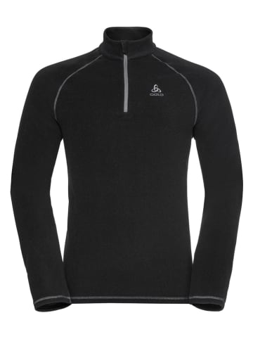 Odlo Fleecepullover "Rigi Light" in Schwarz